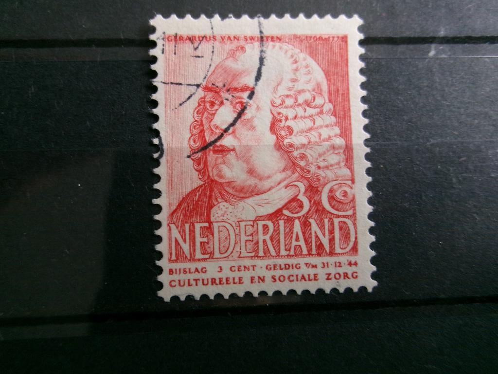 1939 - zomerzegel 3 + 3 ct (642b), Verzenden, Gestempeld