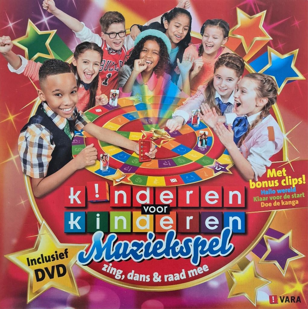Muziekspel Kinderen voor Kinderen van de VARA, Vijf spelers of meer, Verzenden, Zo goed als nieuw, Onbekend