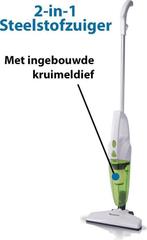 TurboTronic VS9 2-in-1 Steelstofzuiger met Handstofzuiger, Ophalen, Zo goed als nieuw, Reservoir, Stofzuiger