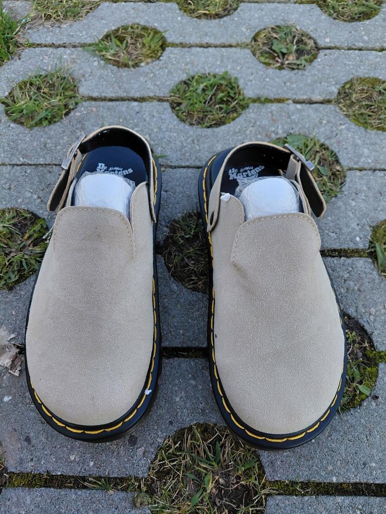 Dr. Martens Jorge II Muiltjes - nieuw maat 38, Beige, Nieuw, Dr. Martens, Sandalen of Muiltjes