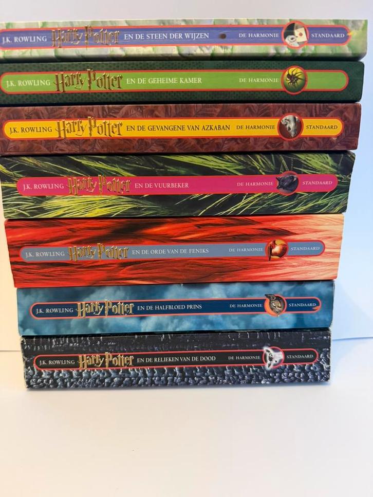 Harry Potter Complete Serie (7 delen) – Prima staat, Boeken, Fantasy, Gelezen, Ophalen of Verzenden