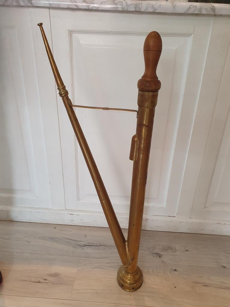 Koperen antieke ramenspuit / waterspuit, Antiek en Kunst, Ophalen of Verzenden