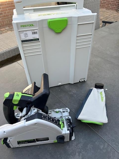 Festool accu invalzaag TSC 55KEB, Doe-het-zelf en Verbouw, Ophalen, Invalzaag, Zo goed als nieuw, 30 tot 70 mm