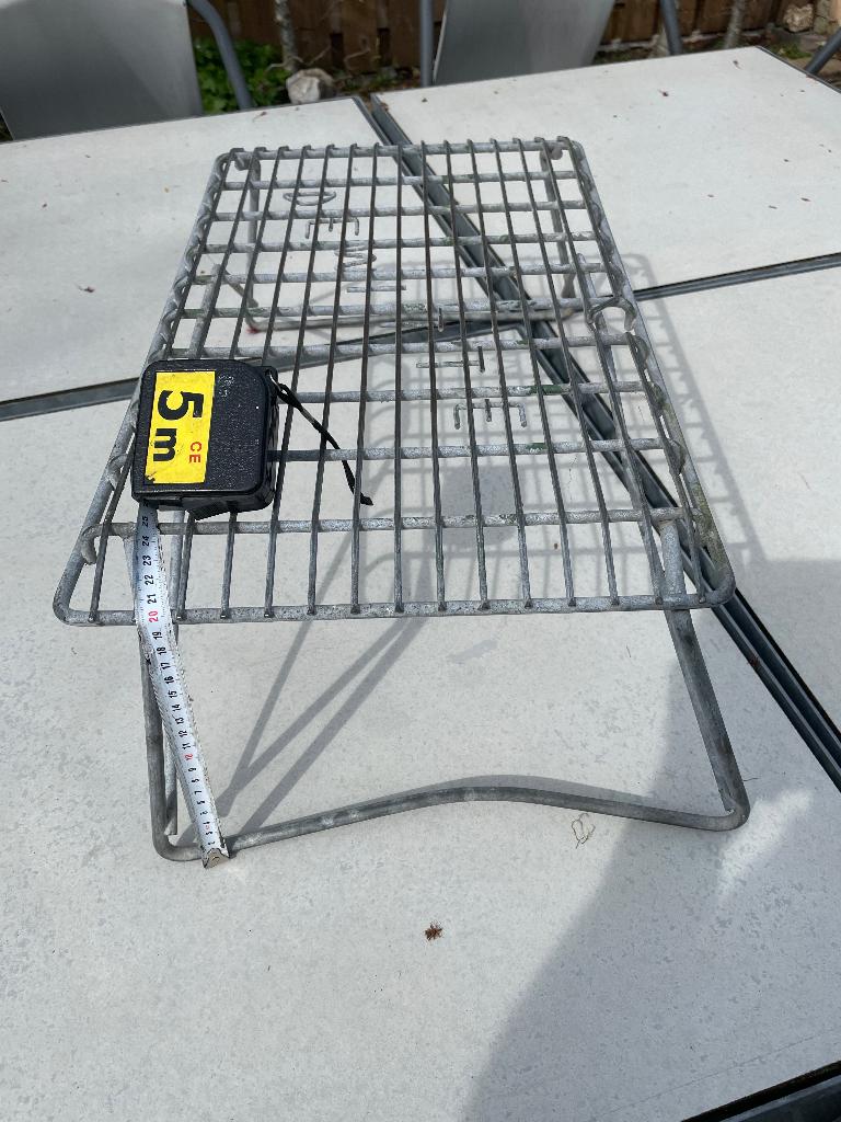 Opstapje voor een caravan, Ophalen, Gebruikt