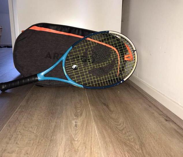 Artengo Tennisracket+tas, Ophalen of Verzenden, Gebruikt, Racket, Dunlop
