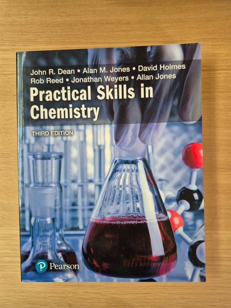 Practical Skills in Chemistry - Studieboek (3e editie), Boeken, Diverse auteurs, Zo goed als nieuw, Beta, HBO