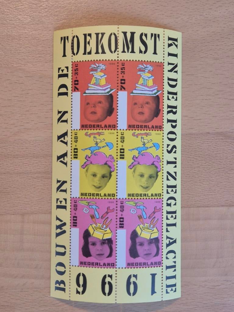 Nederland 1996 kinderpostzegels, Ophalen of Verzenden, Na 1940, Postfris