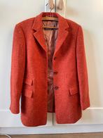 Getailleerd oranje vintage jasje / colbert 100% wol 36 / 38, Kleding | Dames, Ophalen of Verzenden, Zo goed als nieuw, Maat 38/40 (M)