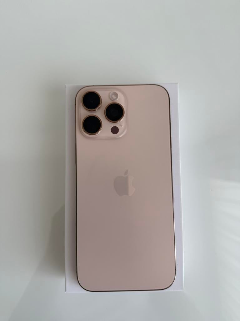 Apple IPhone 16 Pro 128GB Goud, Ophalen, Zo goed als nieuw, Goud, 128 GB