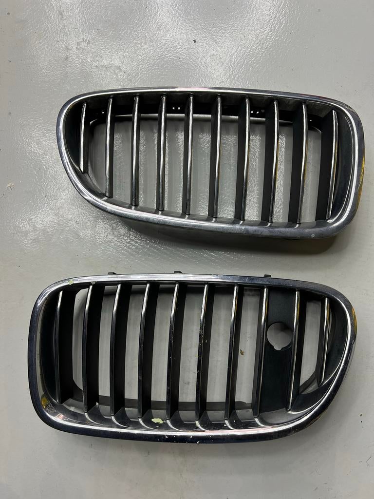 BMW 5-serie F10/F11 grill chroom met night vision, Ophalen of Verzenden, Gebruikt, Voor, BMW