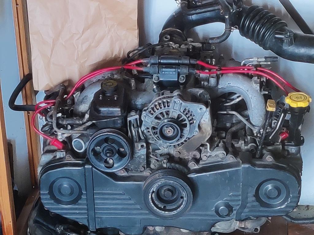 Subaru EJ20 motorblok, Auto-onderdelen, Motor en Toebehoren, Subaru, Gebruikt, Ophalen