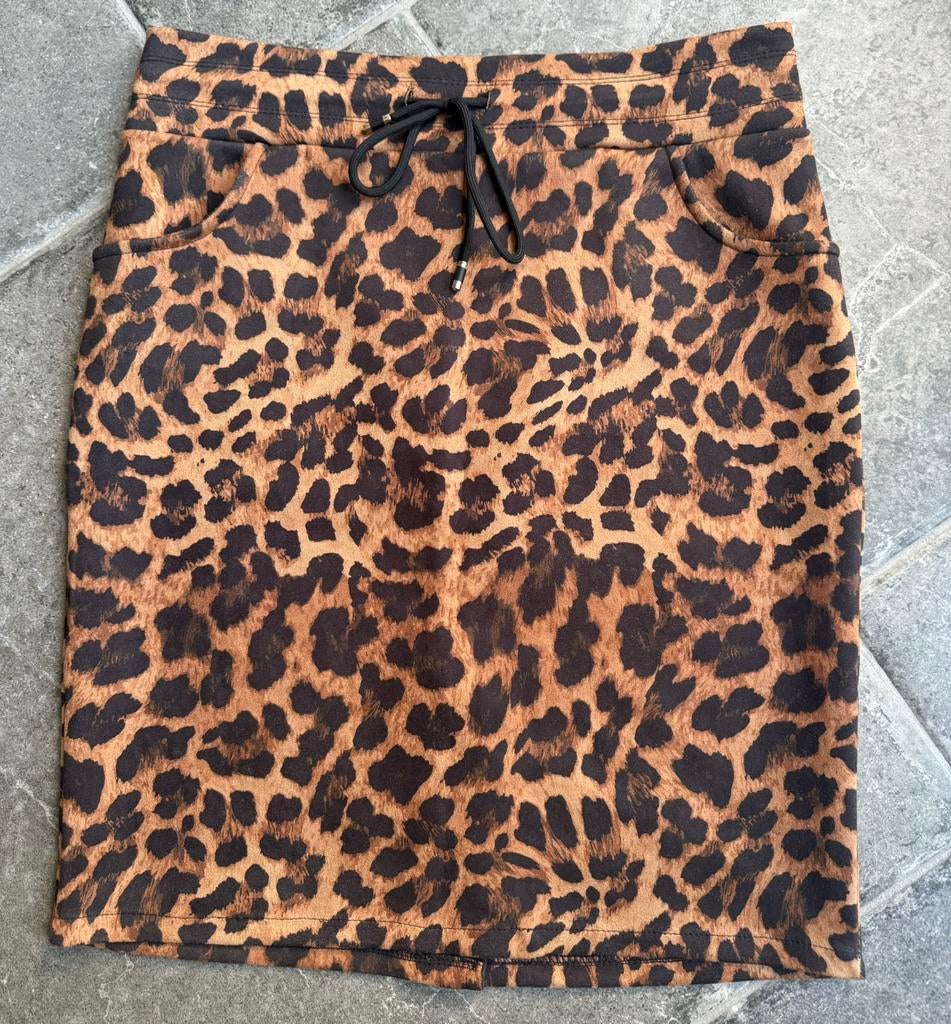 Pescara rokje, Bruin, Maat 42/44 (L), Ophalen of Verzenden, Zo goed als nieuw