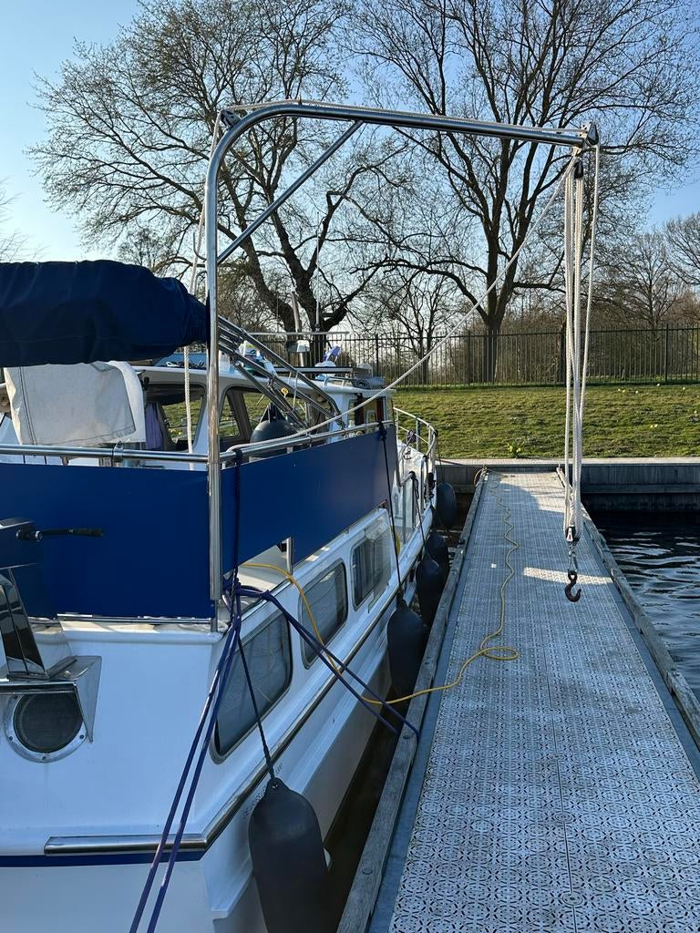 Roestvrijstalen lier voor op de motorboot, Watersport en Boten, Ophalen, Gebruikt, Overige typen