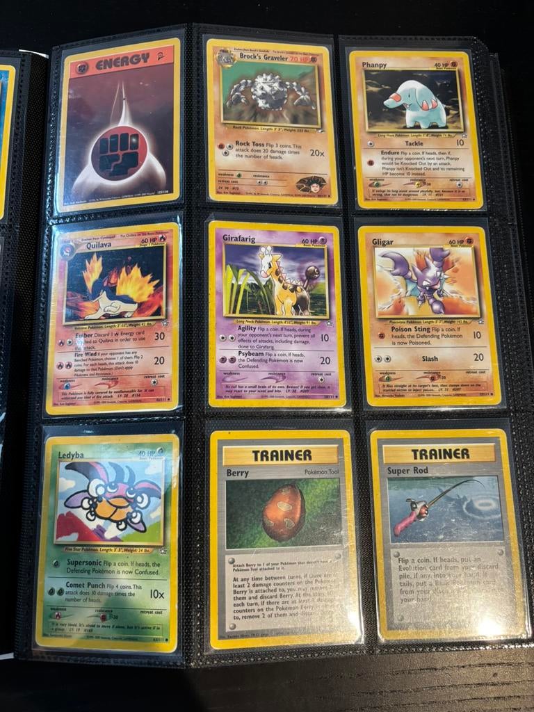 Pokémon Kaarten GymHeroes |NeoGenesis |Discovery |Revelation, Ophalen of Verzenden, Zo goed als nieuw