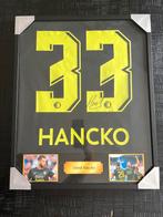 Gesigneerd Feyenoord shirt David Hancko ingelijst, Verzamelen, Sportartikelen en Voetbal, Ophalen, Zo goed als nieuw, Feyenoord