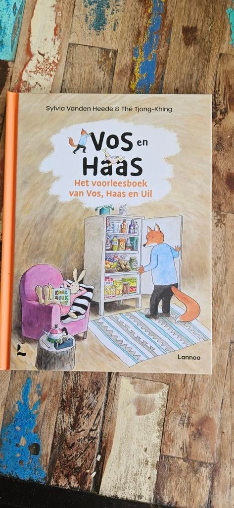 vos en haas het voorleesboek van Vos,  haas en uil, Ophalen of Verzenden, Zo goed als nieuw, 3 tot 4 jaar
