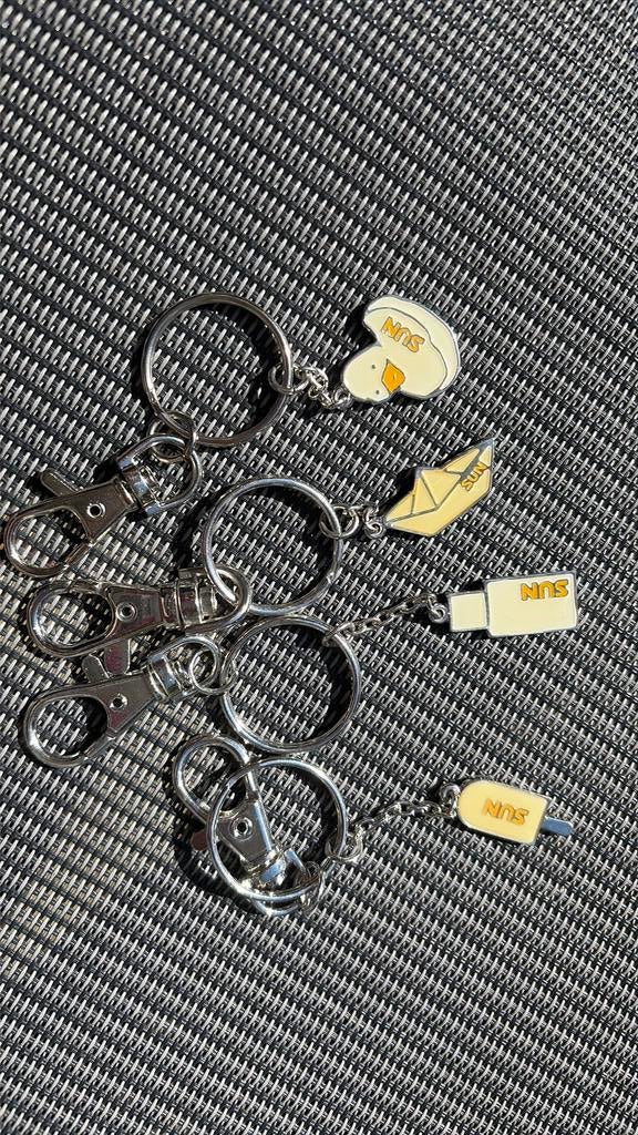 Sleutelhanger Jill Sander 4x, Verzamelen, Sleutelhangers, Ophalen of Verzenden, Zo goed als nieuw