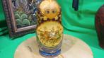 Handgeschilderde set van 9 matryoshka poppen., Gebruikt, ., Ophalen of Verzenden, .