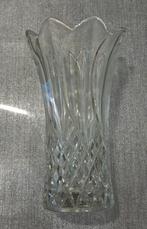 Oude zware glazen vaas., Ophalen, Overige kleuren, Minder dan 50 cm, Glas