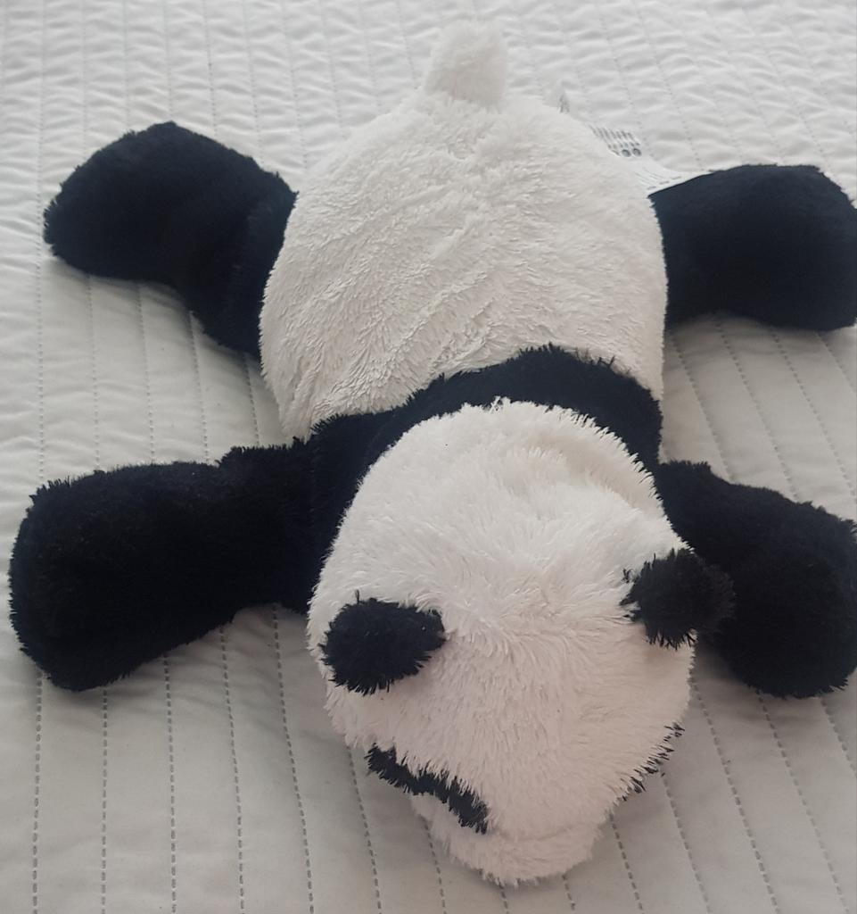 Panda beer speelgoed knuffel pluche zwart wit pandabeer, Verzenden, Gebruikt, Beer, Wasbaar