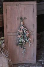 Houten kozijn met dubbel luik en oud beslag, Ophalen, Www.jufbrocante.nl, Www.jufbrocante.nl, Nieuw