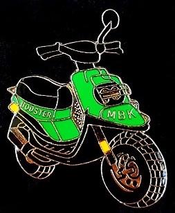 MBK Booster pin- groen, Verzenden, Nieuw, Transport, Speldje of Pin