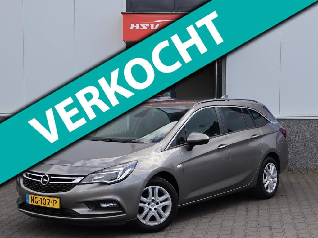 Opel Astra Sports Tourer 1.0 Business+ navi airco trekhaak o, Auto's, Voorwielaandrijving, Gebruikt, Euro 6, 1178 kg