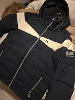 Lindenbergh jas blauw wit, Ophalen, Zo goed als nieuw, Blauw