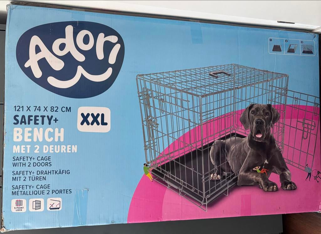 Nieuwe XXL hondenbench, Dieren en Toebehoren, Ophalen, Nieuw