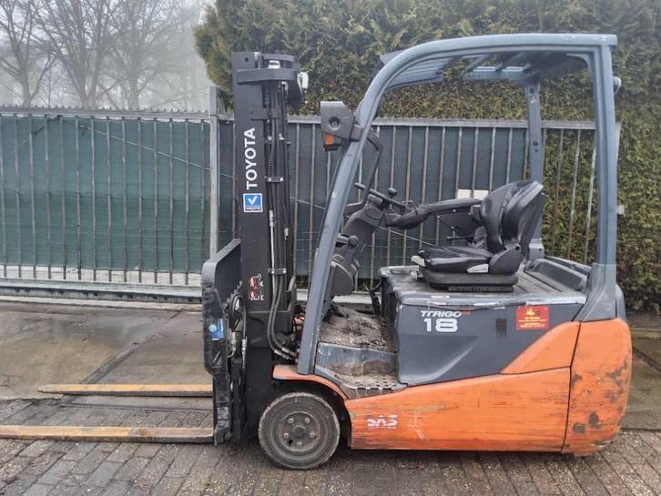 Toyota elektro heftruck 8FBET18 vorkheftruck 1.8t 1,8ton, Zakelijke goederen, Machines en Bouw | Heftrucks en Intern transport
