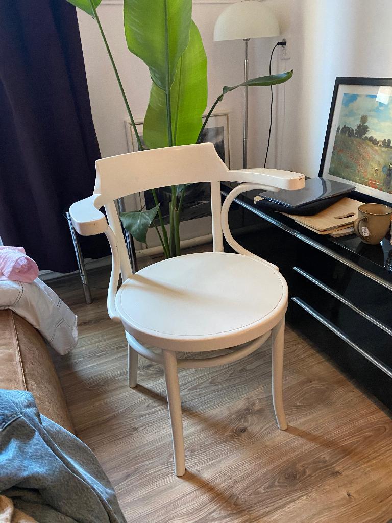 Stoel, Ophalen, Gebruikt, Wit, Eén