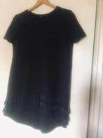 COS donkerblauwe top met mooie onderrand maat XS, Kleding | Dames, COS, Blauw, Ophalen of Verzenden, Zo goed als nieuw