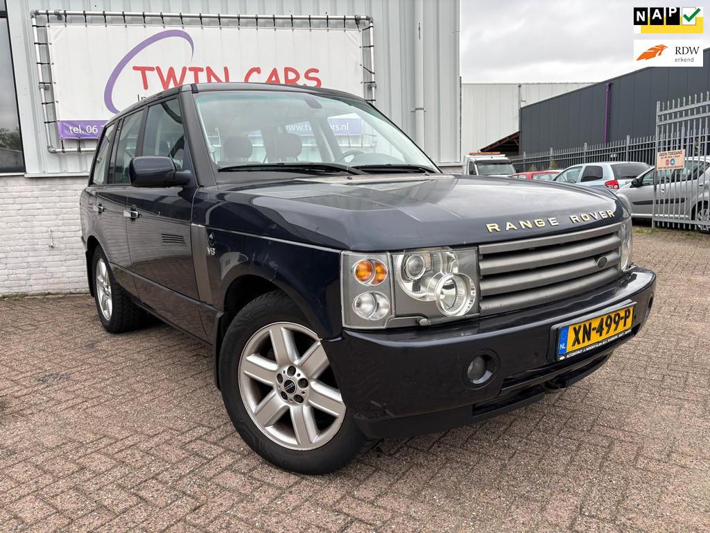 Land Rover Range Rover 4.4 V8 SE Leer Navi Aut Airco, Auto's, Automaat, 8 cilinders, Blauw, Bedrijf