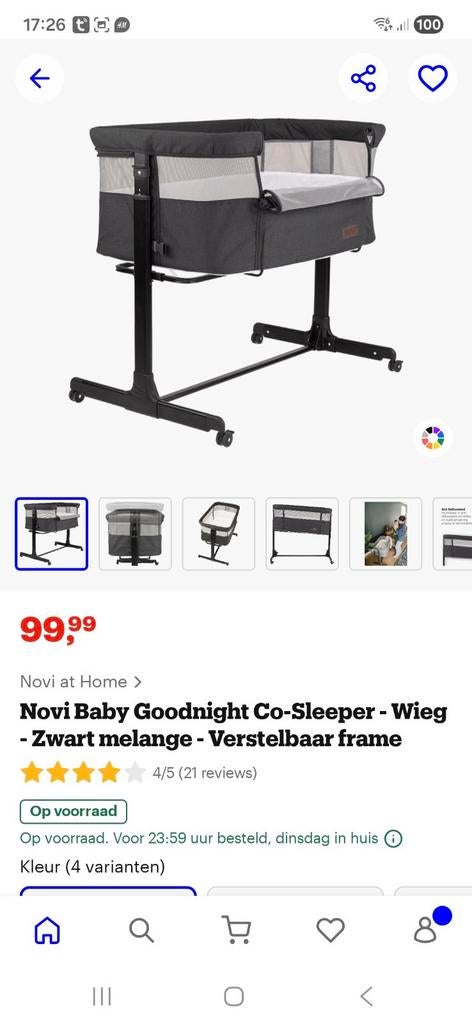 Cosleeper, Ophalen, Zo goed als nieuw, Overige typen