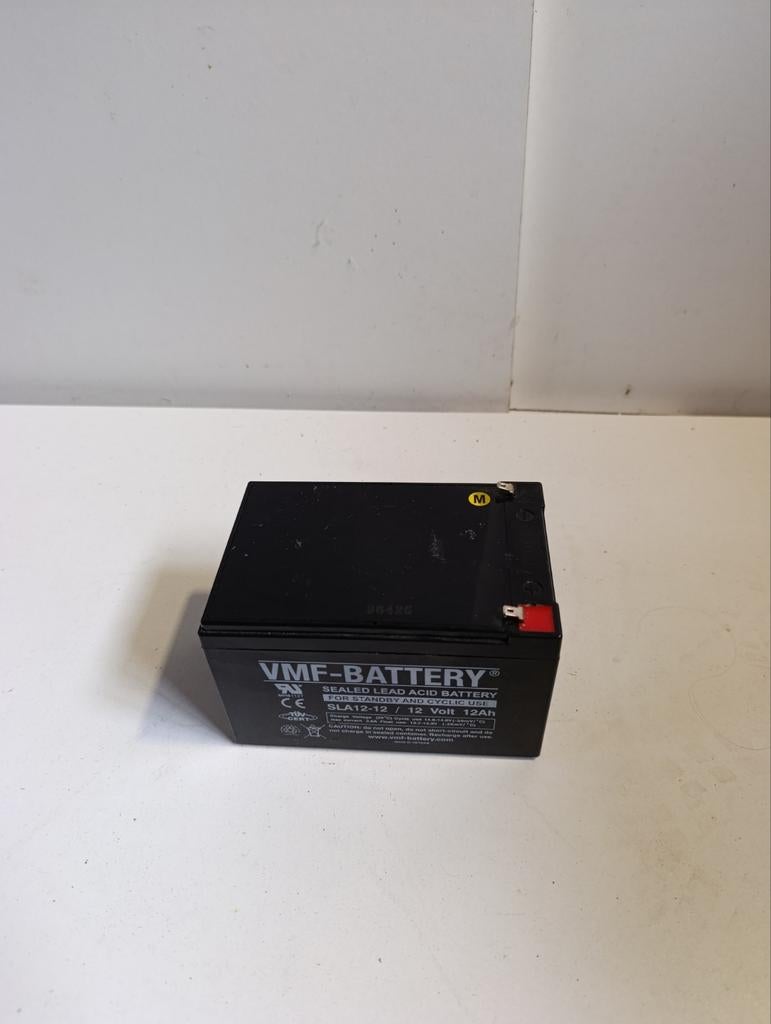 VMF-BATTERY SLA12-12 12 Volt 12AH accu, Ophalen