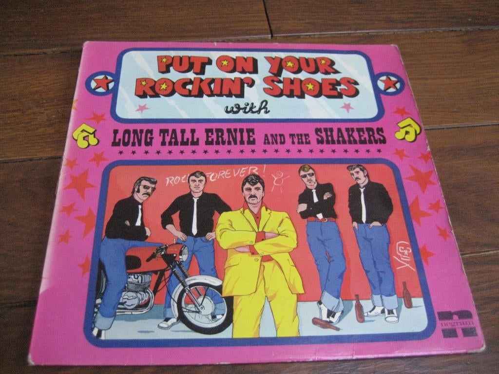 Long tall ernie and the shakers rock and roll lps 4x, Cd's en Dvd's, Ophalen of Verzenden, 12 inch, Poprock, 1970 - 1979