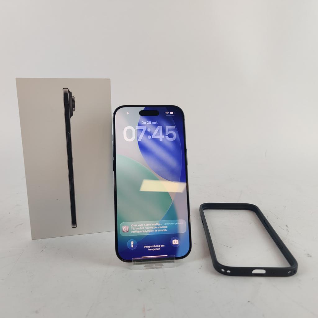 Apple iPhone Air 256gb Space Black + Garantie tot 23-09-26, 256 GB, Overige modellen, Zwart, Ophalen of Verzenden