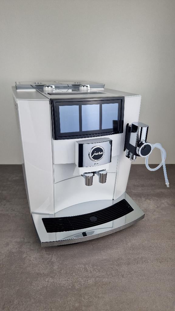 Jura J8 Twin Diamond White (EA) demo, 10 kopjes of meer, Koffiemachine, Ophalen of Verzenden, Smaak van de Streek