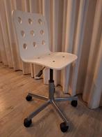 Kinderbureaustoel JULES Ikea wit, Ophalen, Zo goed als nieuw, Wit, Bureaustoel