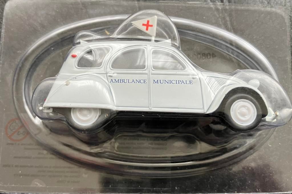 NOREV Modelauto Citroën 2CV Ambulance schaal 1:43 mint staat, Ophalen of Verzenden, Nieuw, Auto, Norev