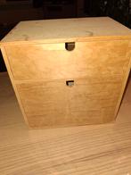 Ladekastje hout, Ophalen, Minder dan 50 cm, Gebruikt, 1 of 2 laden
