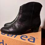 Mooie DUREA maat 43 dames laarsjes leer met lage hak, Zwart, Lage of Enkellaarzen, Nieuw, Ophalen of Verzenden