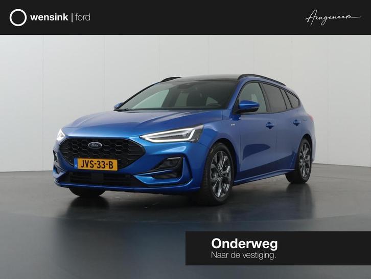 Ford Focus Wagon 1.0 EcoBoost Hybrid ST Line | Trekhaak Afne, Auto's, Ford, Bedrijf, Te koop, Focus, ABS, Airbags, Airconditioning