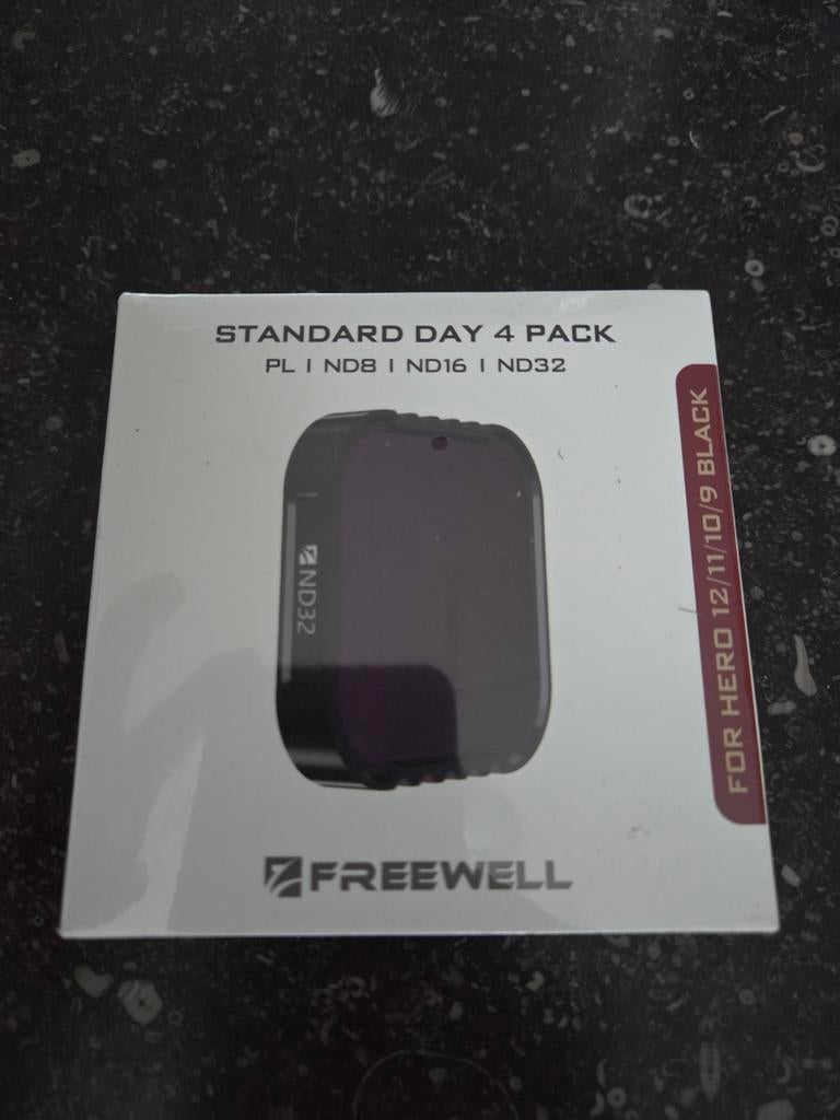 Freewell Standard Day 4 Pack Filters voor GoPro Hero, Audio, Tv en Foto, Actiecamera's, Ophalen of Verzenden
