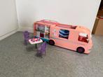 Barbie camper, Ophalen, Gebruikt
