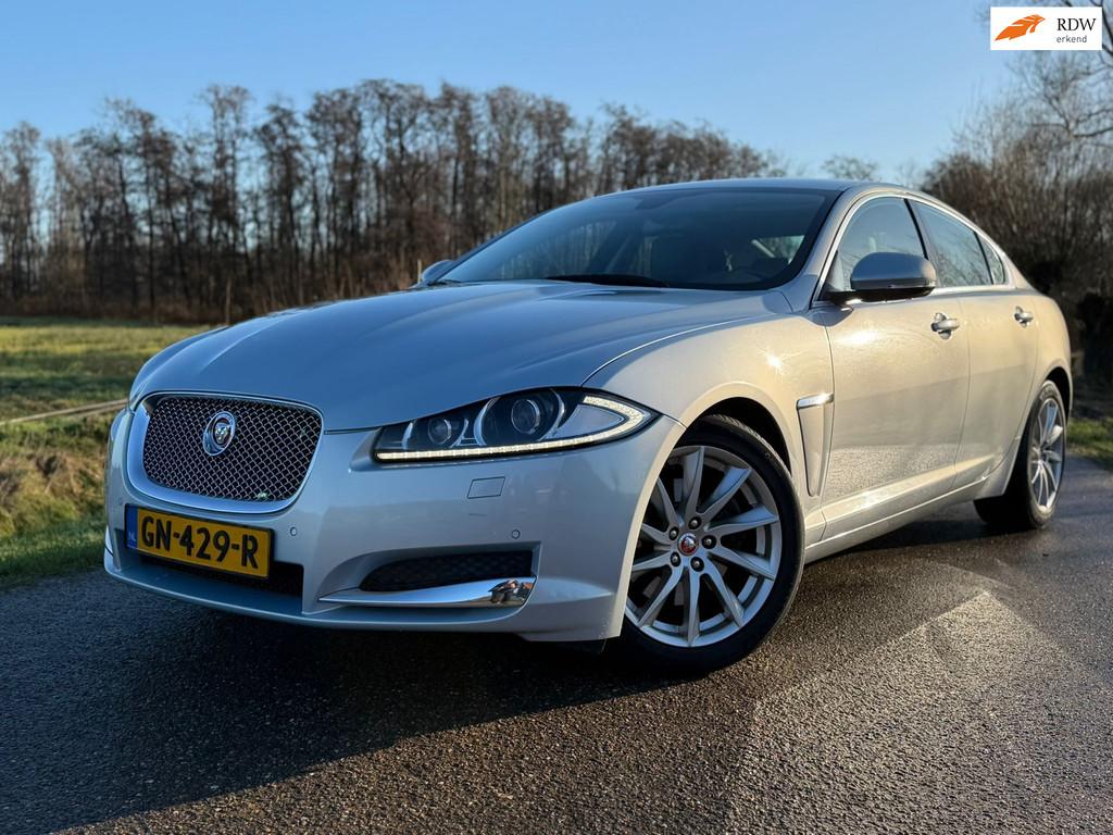 Jaguar XF 2.2D Automaat / 1e Eigenaar / Unieke staat! / Lede, Auto's, Jaguar, Automaat, Euro 5, Achterwielaandrijving, Gebruikt