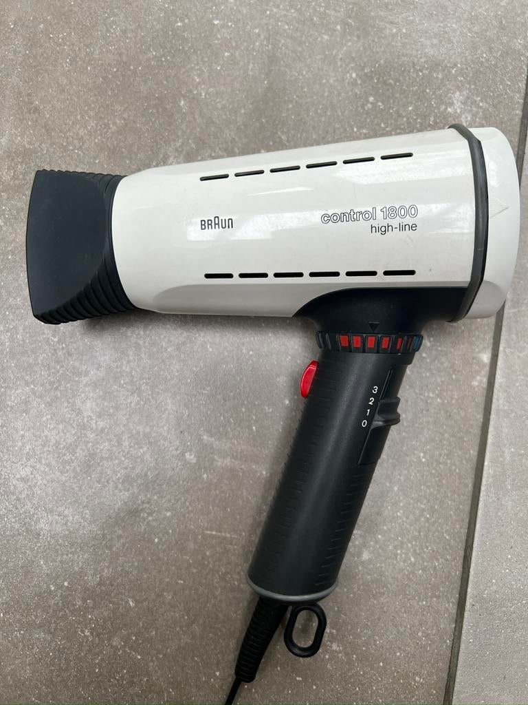 BRAUN CONTROL1800 HIGH LINE PROFESSIONELE HAARDROGER FÖHN, Ophalen of Verzenden, Zo goed als nieuw, Föhn of Haardroger