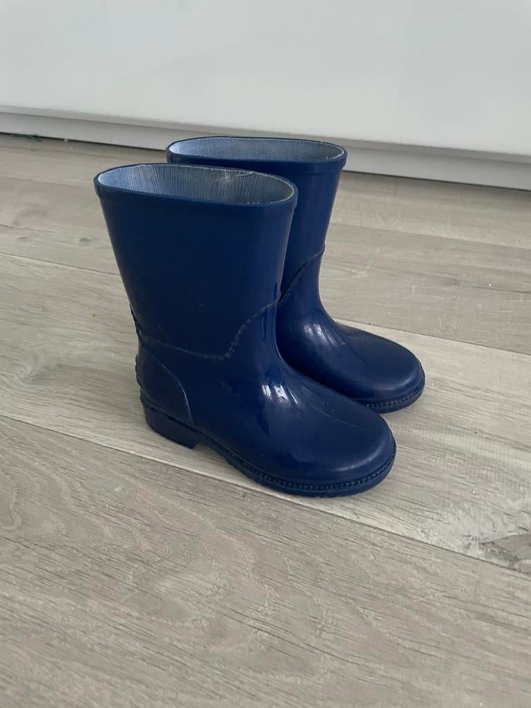 Blauwe regenlaarzen maat 24, Ophalen, Gebruikt, Jongen of Meisje, Laarzen