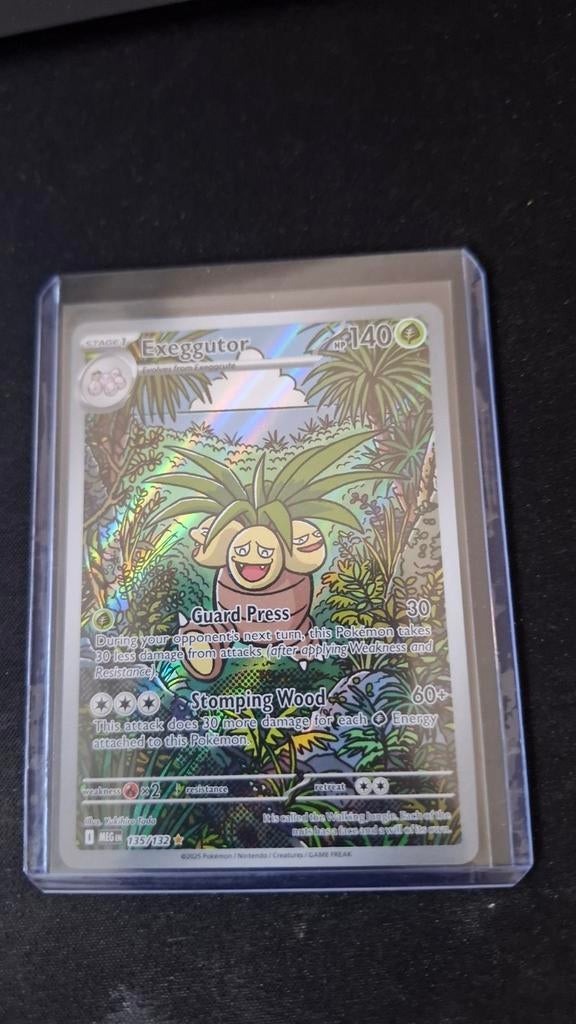 Exeggutor Pokémon Kaart - Zo goed als nieuw, Ophalen of Verzenden, Zo goed als nieuw, Losse kaart, Foil