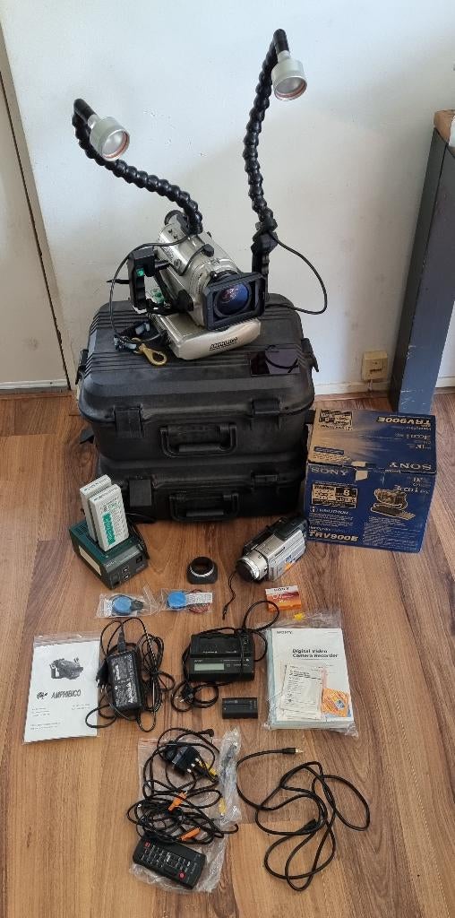 Amphibico onderwaterset (huis, accupack & CCD videocamera), Audio, Tv en Foto, Fotografie | Onderwatercamera's, Ophalen, Refurbished